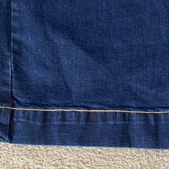 Chelsea & Violet Denim Crop Jeans with Tie Belt Women's Size 29 - Picture 7 of 7